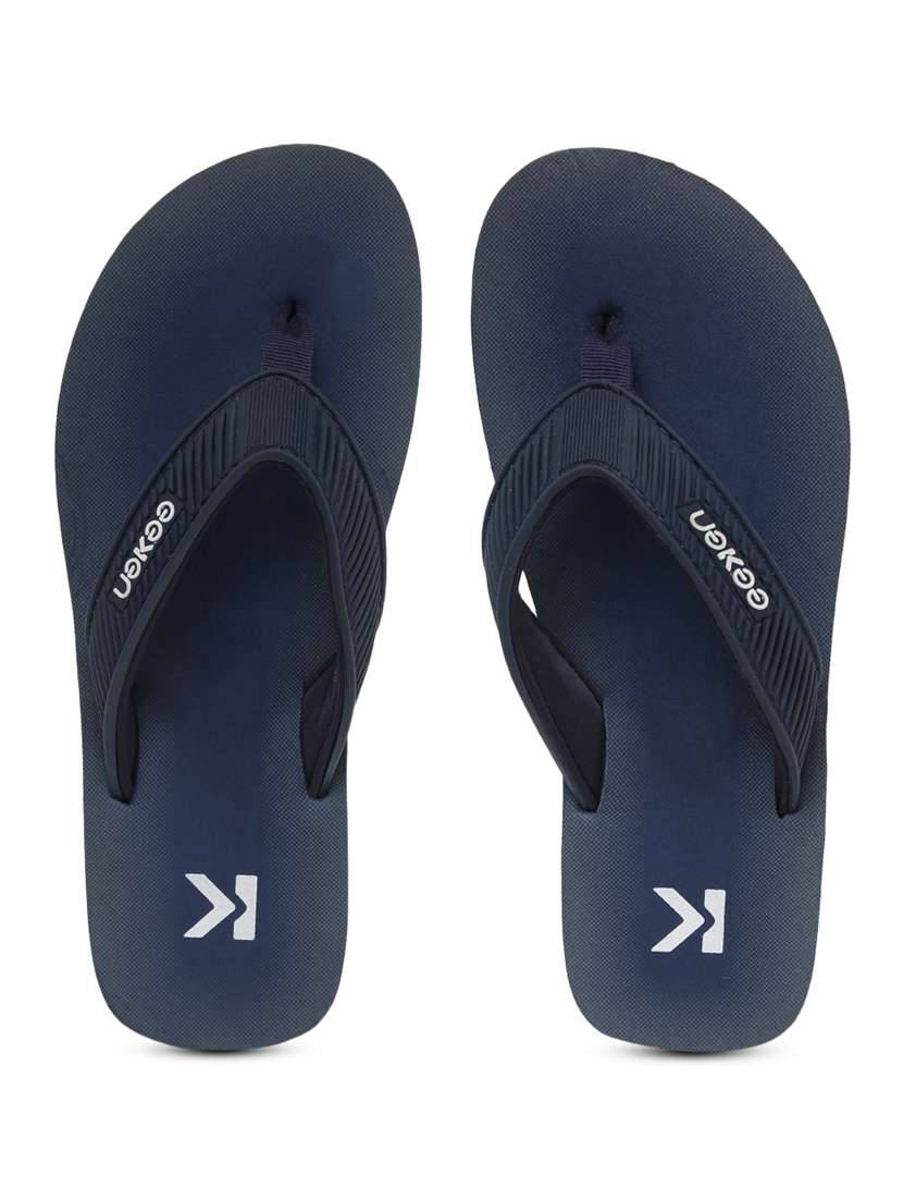 navy toe separator flip flop - 17851863 -  Zoom Image - 0