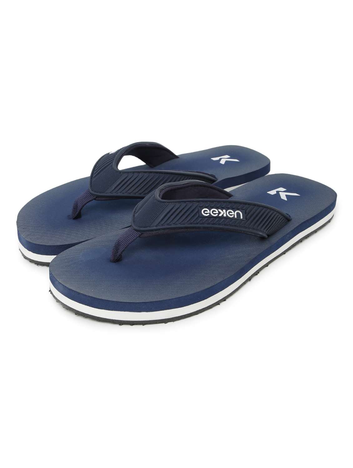 navy toe separator flip flop - 17851863 - Standard Image - 3