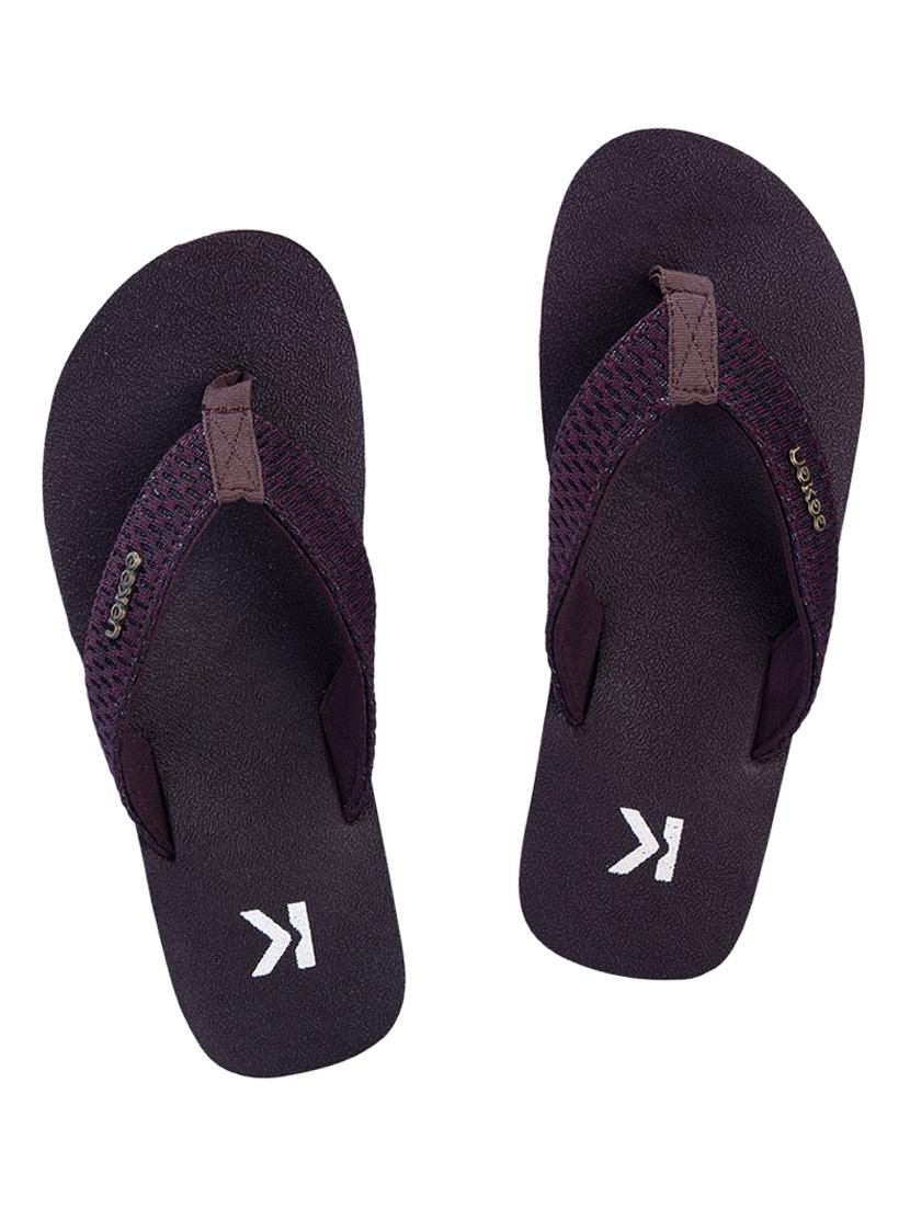 brown toe separator flip flop - 17851864 -  Zoom Image - 0