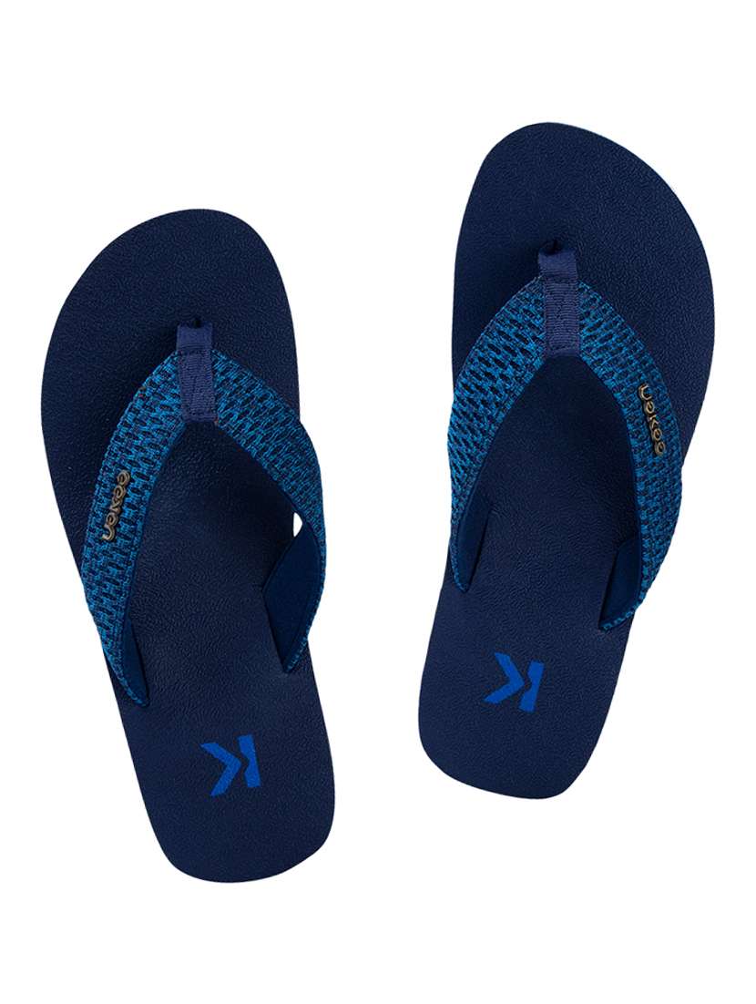 navy toe separator flip flop - 17851866 -  Zoom Image - 0