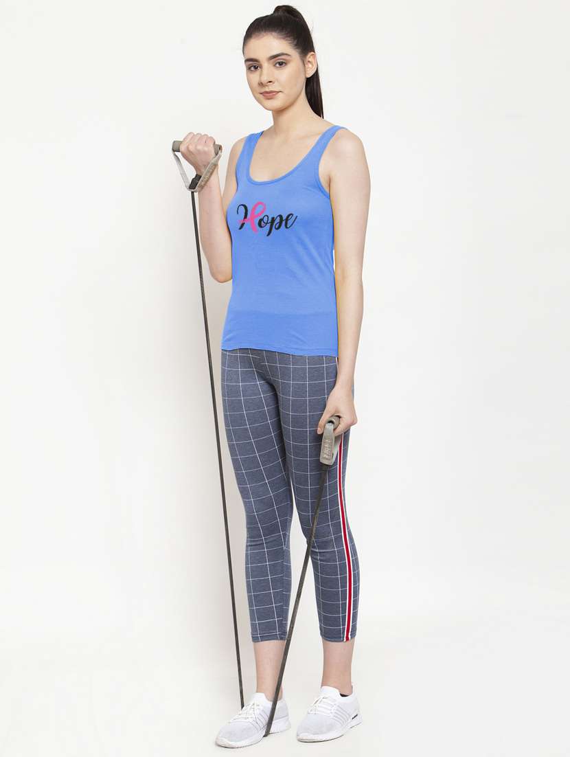 women's tank top scoop neck top - 17852715 - Standard Image - 3