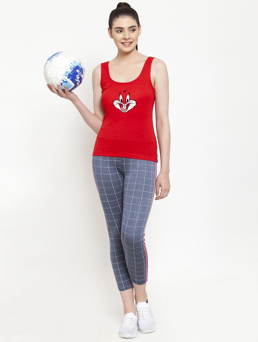 women's tank top scoop neck top - 17852768 - Standard Image - 3