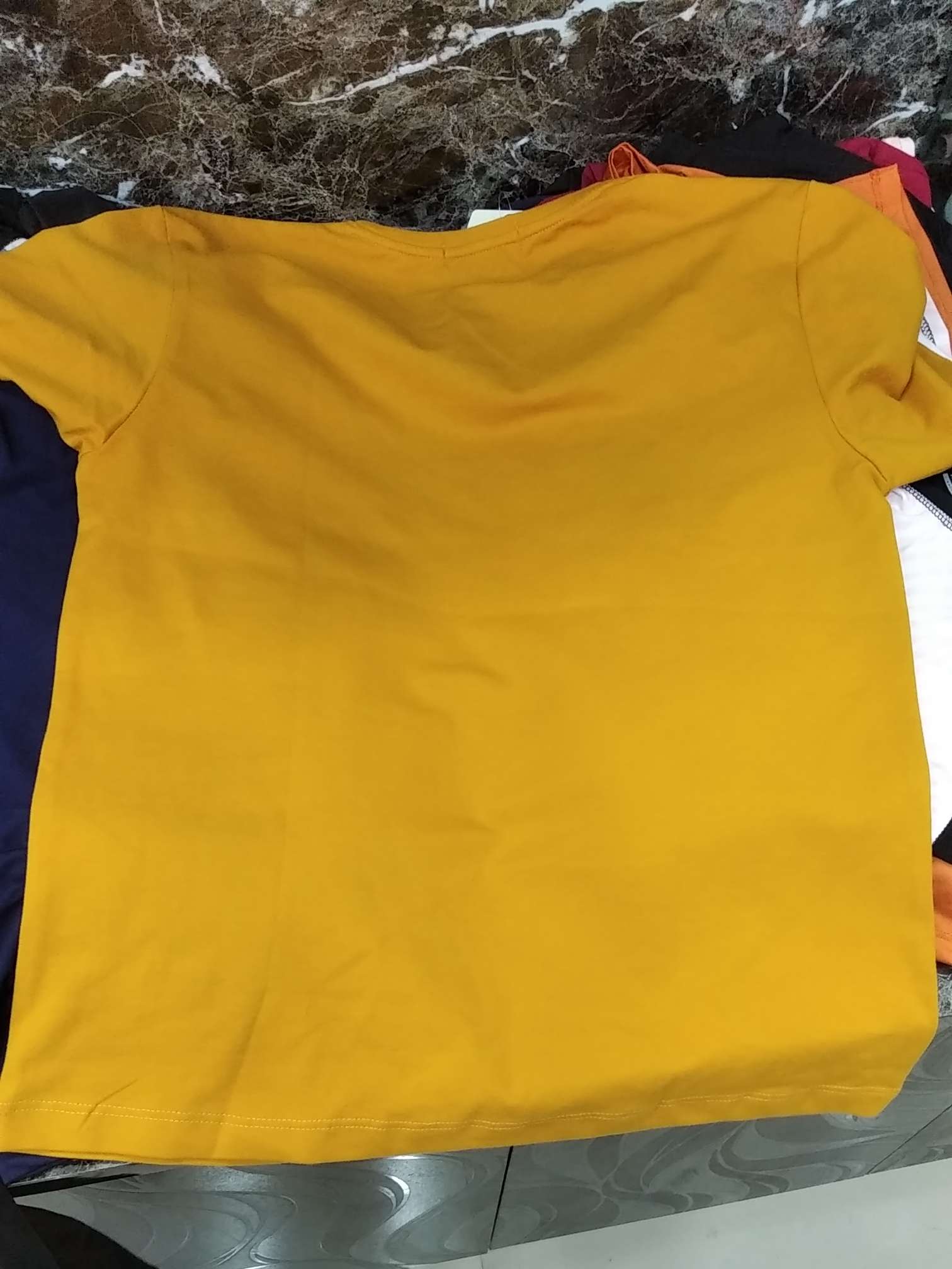 yellow cotton casual shirt - 17853474 - Zoom Image - 0