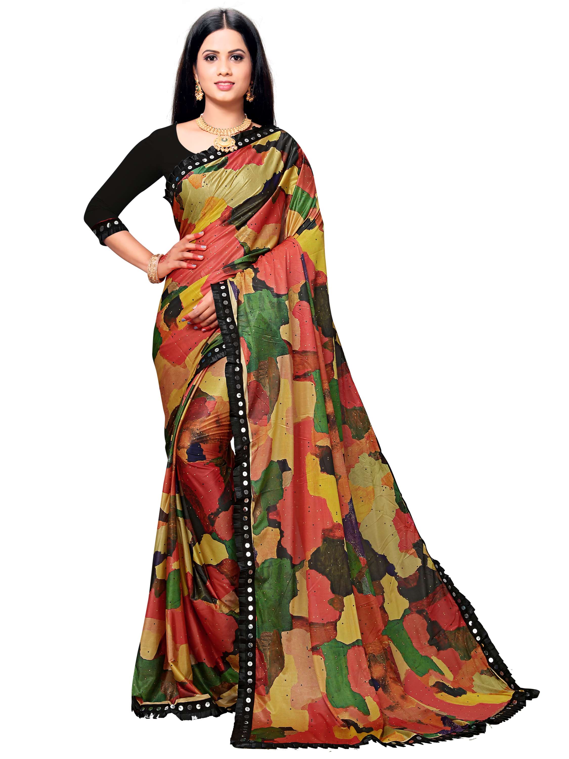 latest bollywood style fancy designer printed - 17853821 - Zoom Image - 0