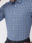 fabric pure cotton slim fit shirt - 17854249 - Zoom Image - 0
