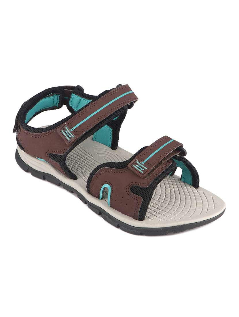 brown back strap  floaters 