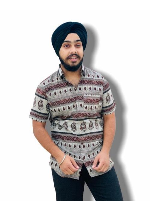 grey cotton shirt - 17855133 -  Standard Image - 0