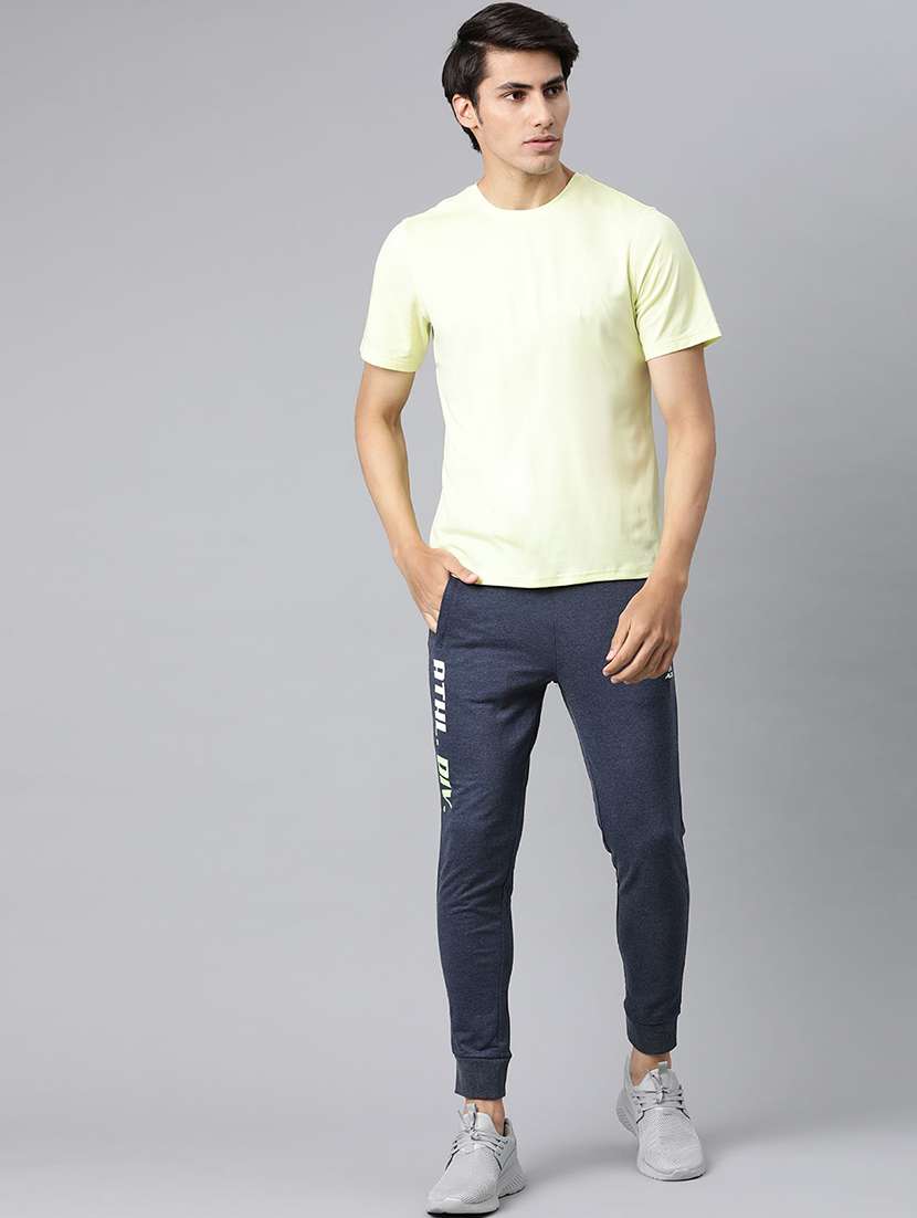 grey printed full length track pant - 17855729 -  Standard Image - 3