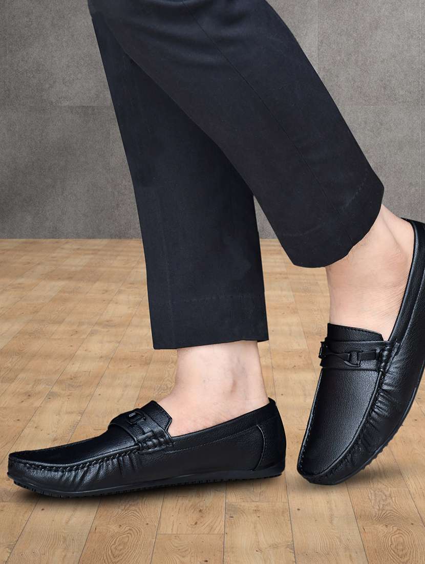 Men Slip On Horsebit Loafers