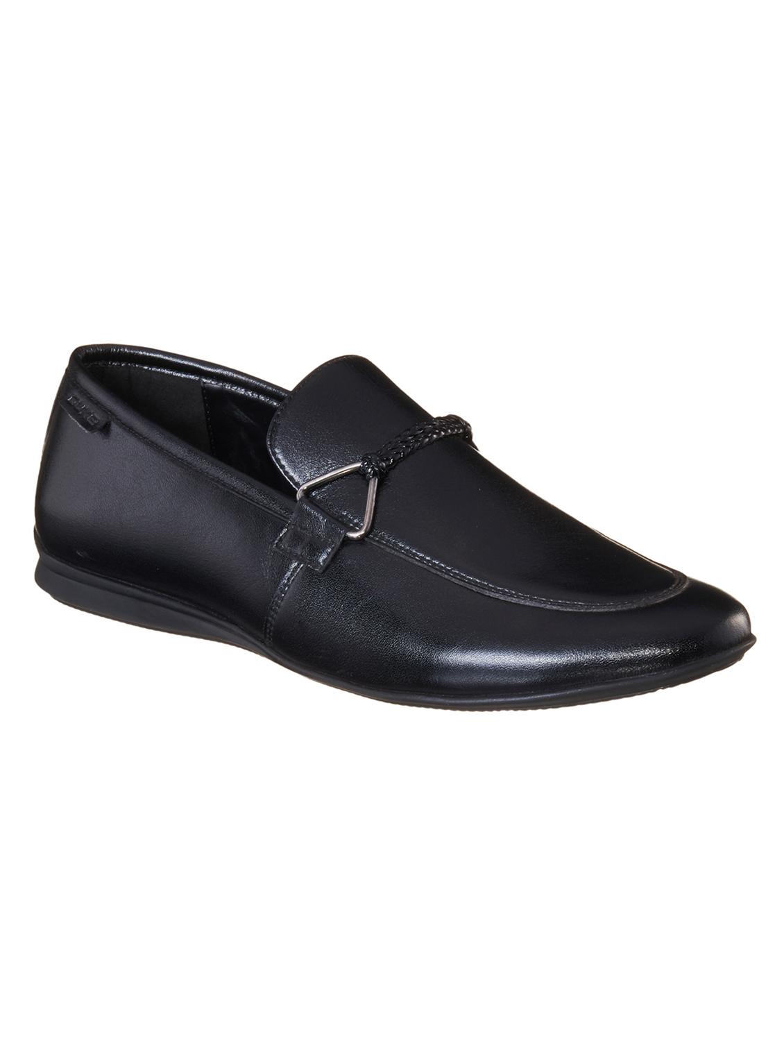 black pu slip on loafers - 17856900 -  Zoom Image - 0