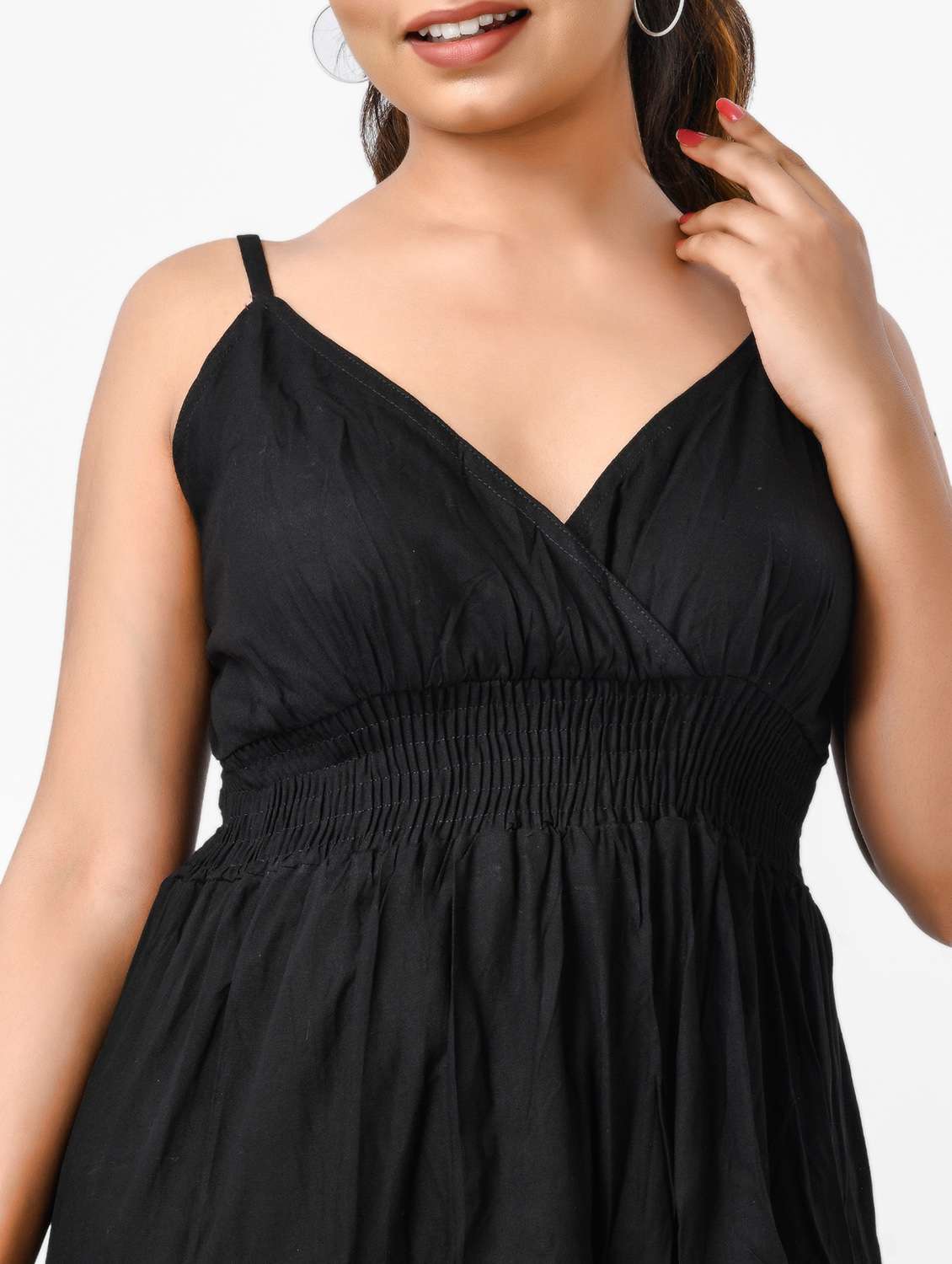 black coloured dress - 17857815 -  Standard Image - 3