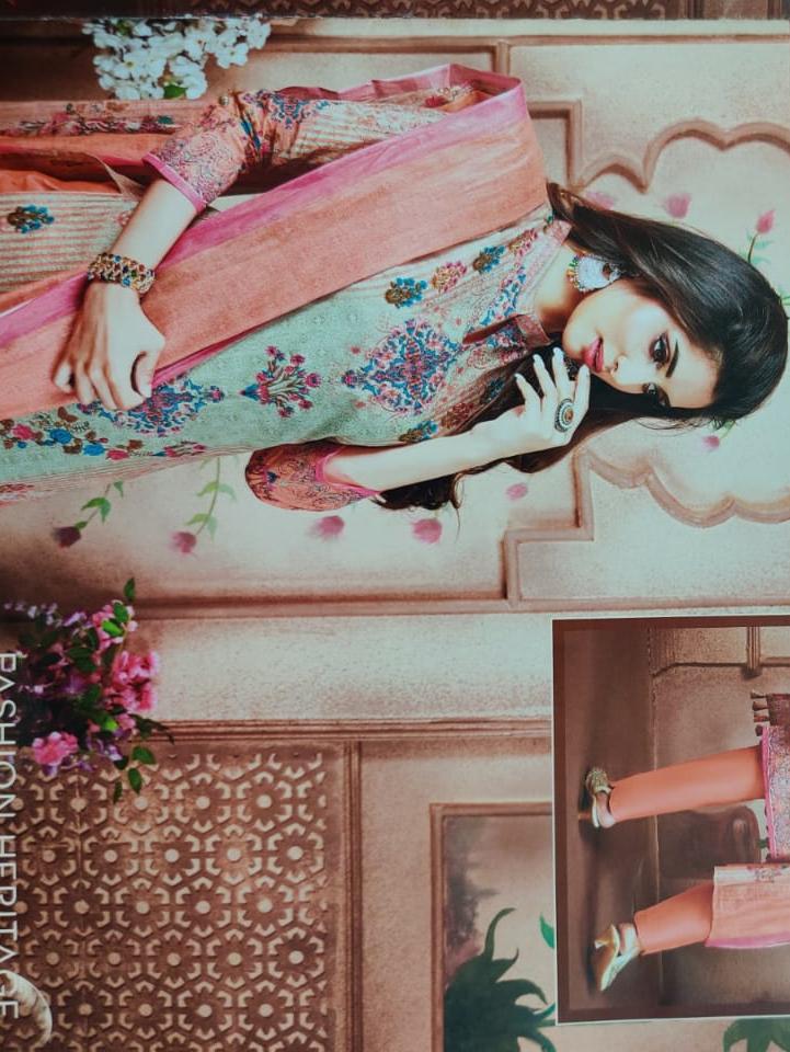 pakistani printed suit, cotton  - 17858015 -  Zoom Image - 0