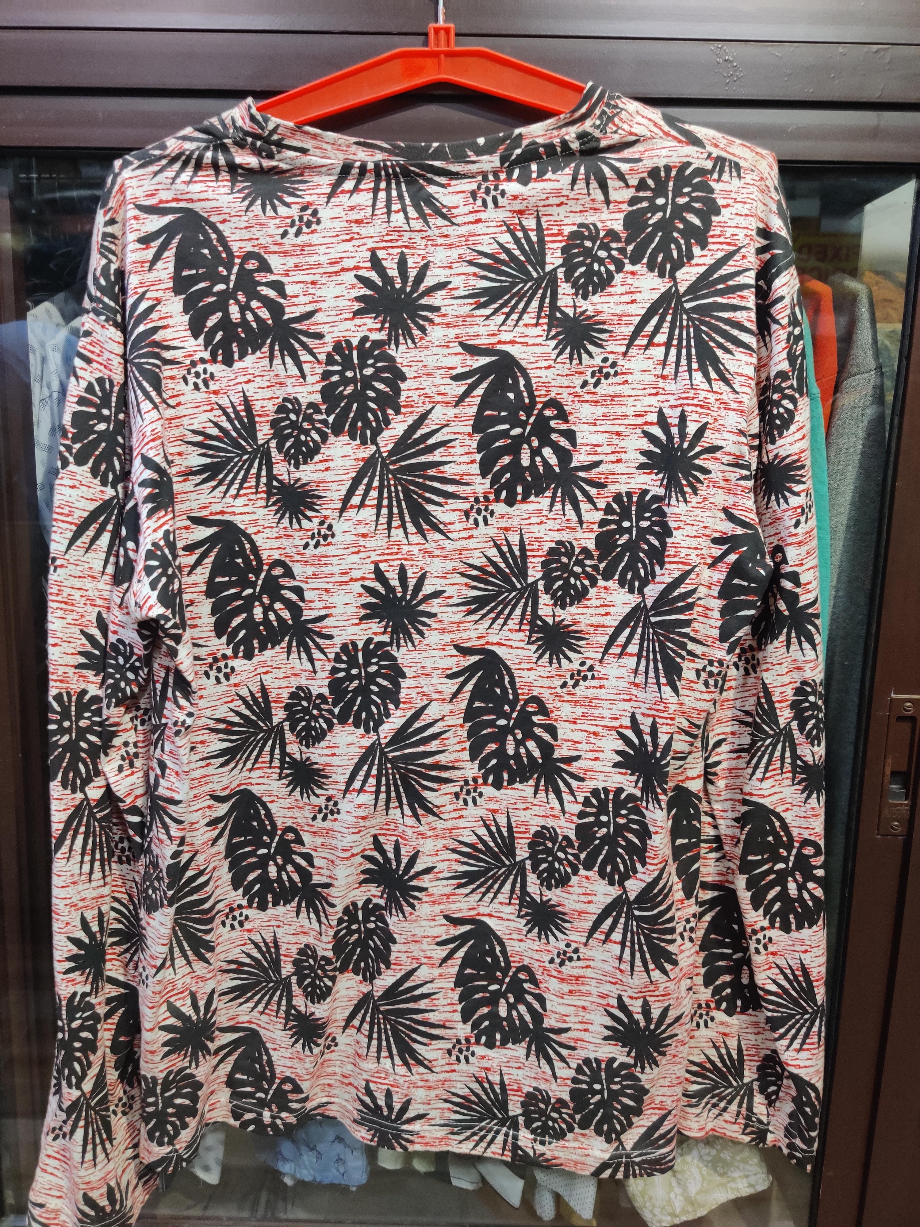 floral print full sleeve tshirt - 17859272 - Zoom Image - 0