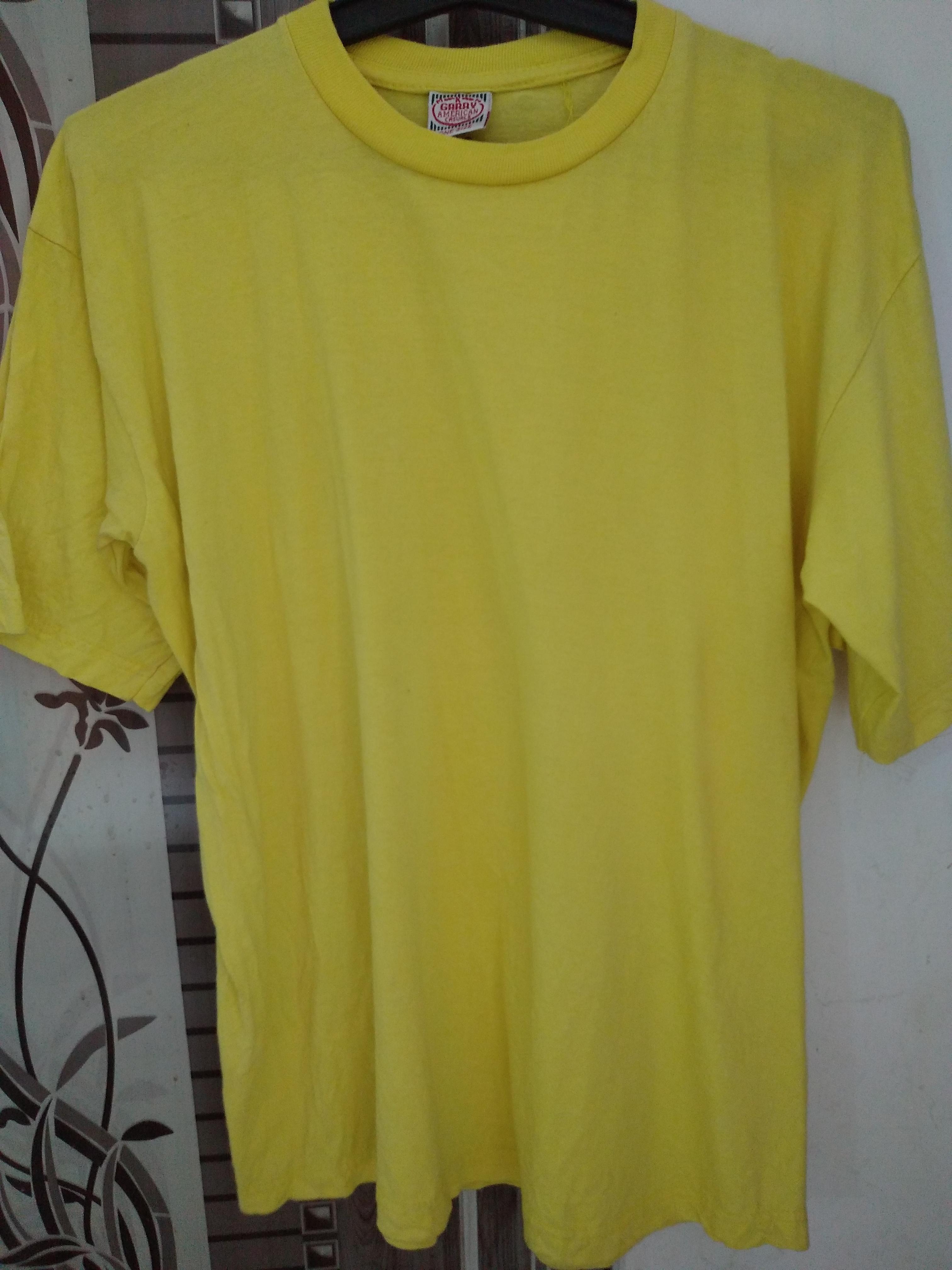 yellow cotton tshirt - 17859488 - Zoom Image - 0