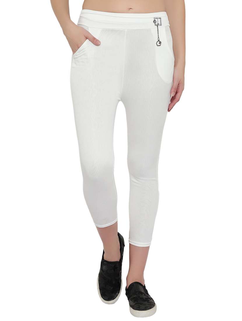 mid rise solid flat front trouser