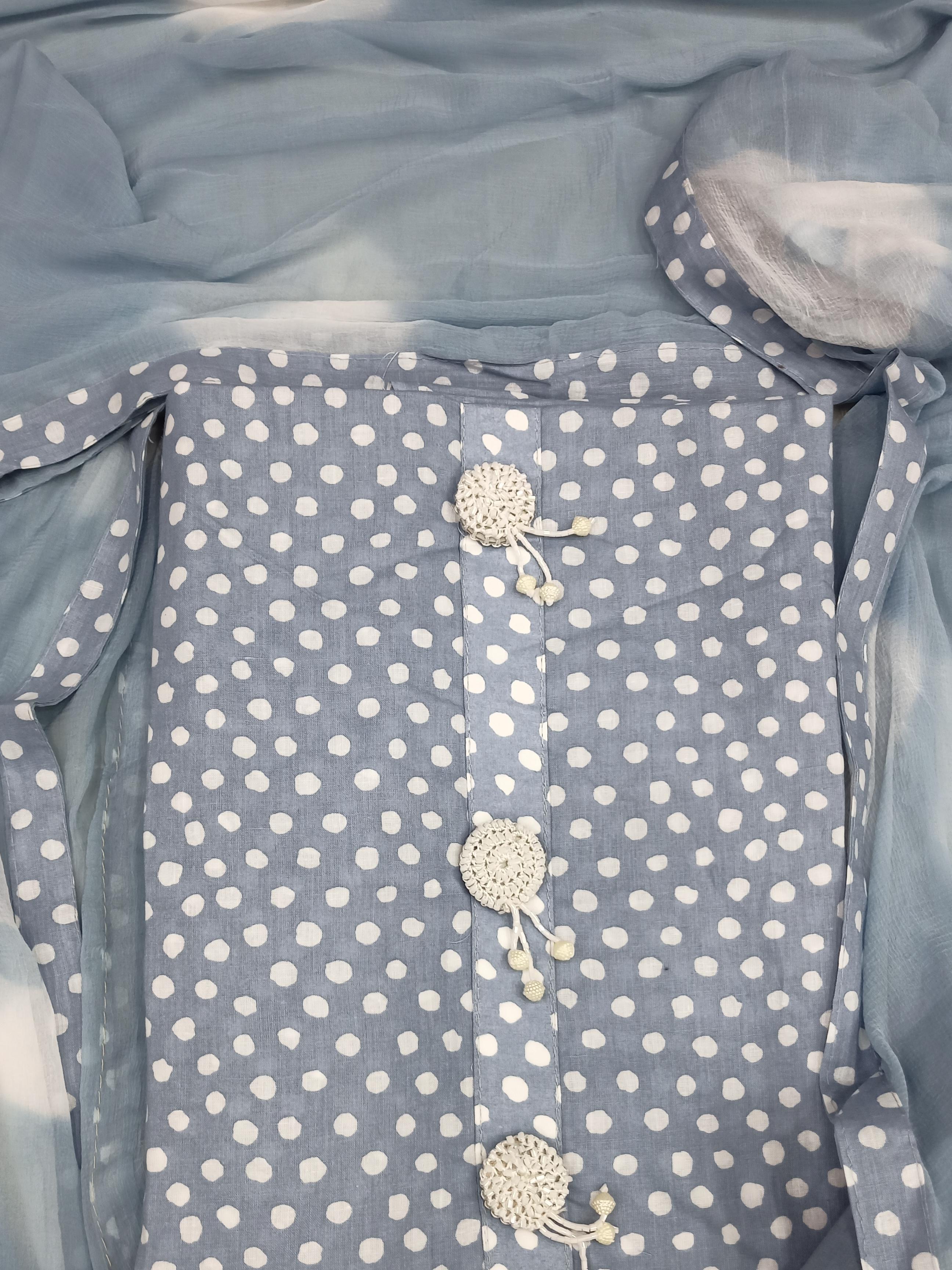 cotton grey suit  - 17860367 -  Zoom Image - 0
