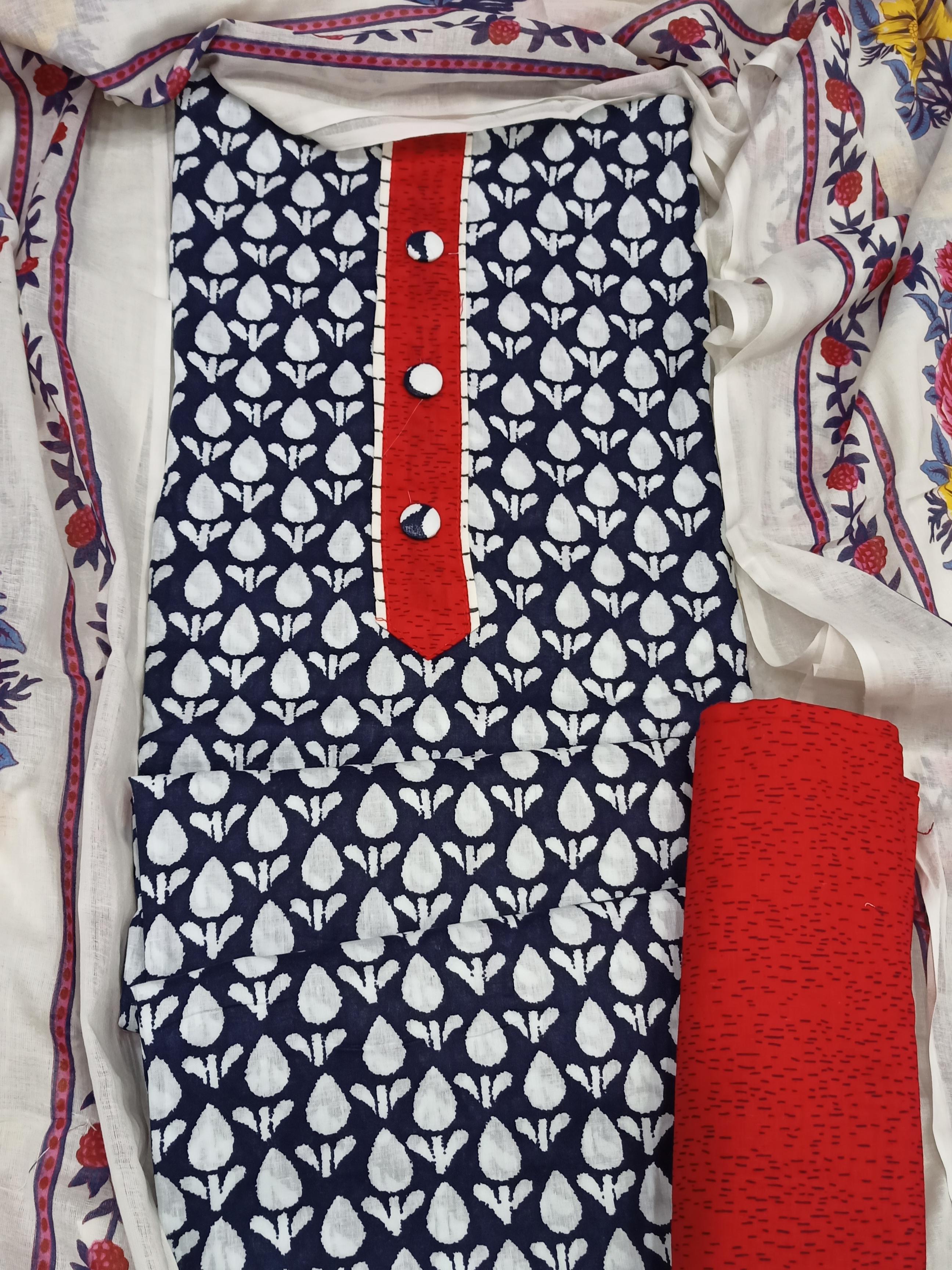 cotton suit , single colour ,  - 17860368 -  Zoom Image - 0