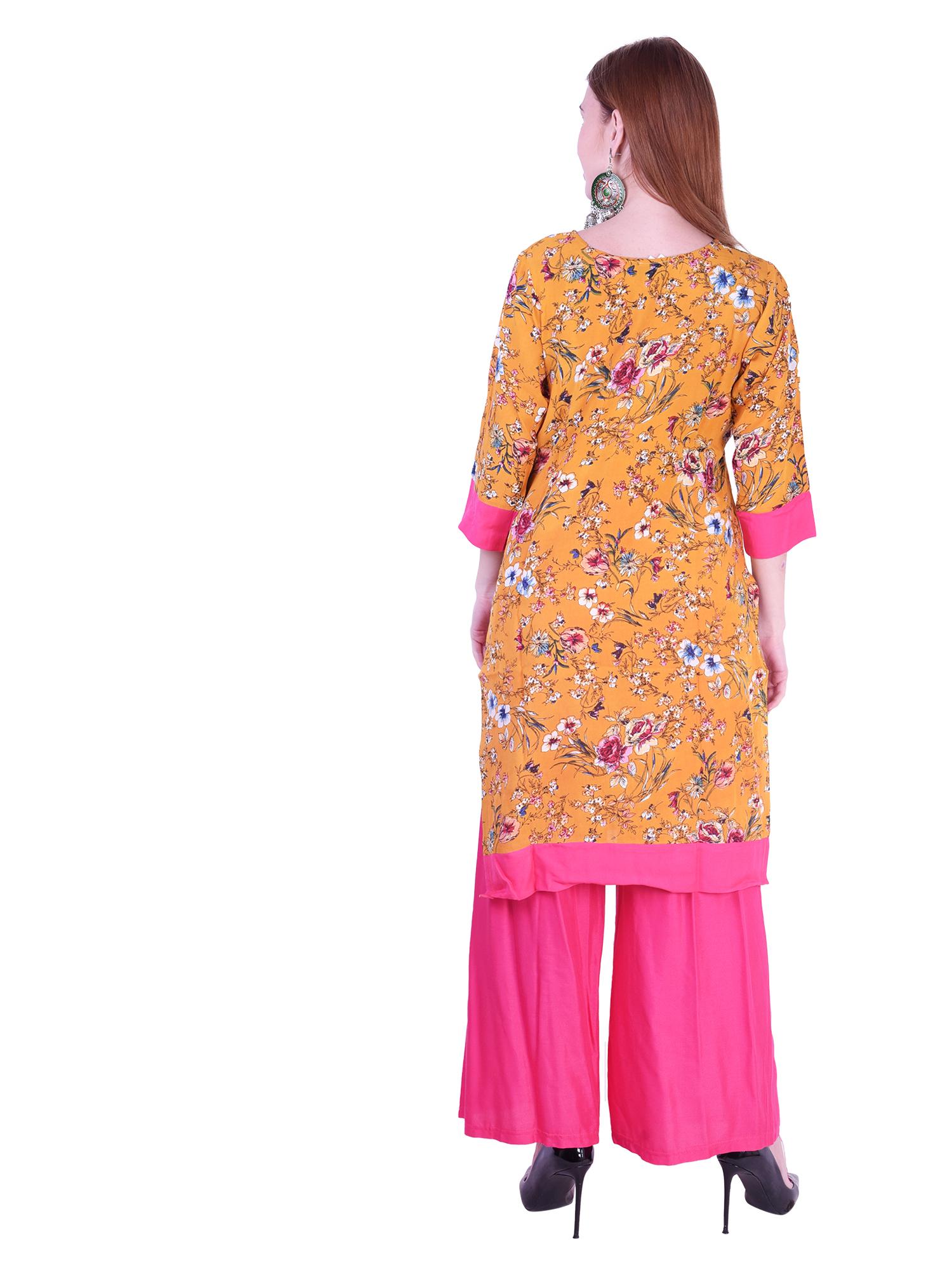 women's straight kurta - 17862264 - Standard Image - 3