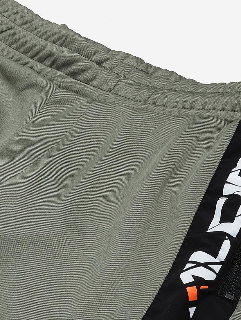 olive green side taped track pant - 17864159 - Standard Image - 5