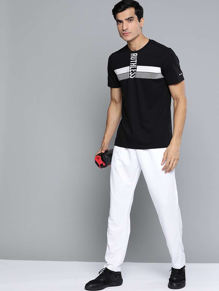 black printed t-shirt - 17864434 - Standard Image - 3