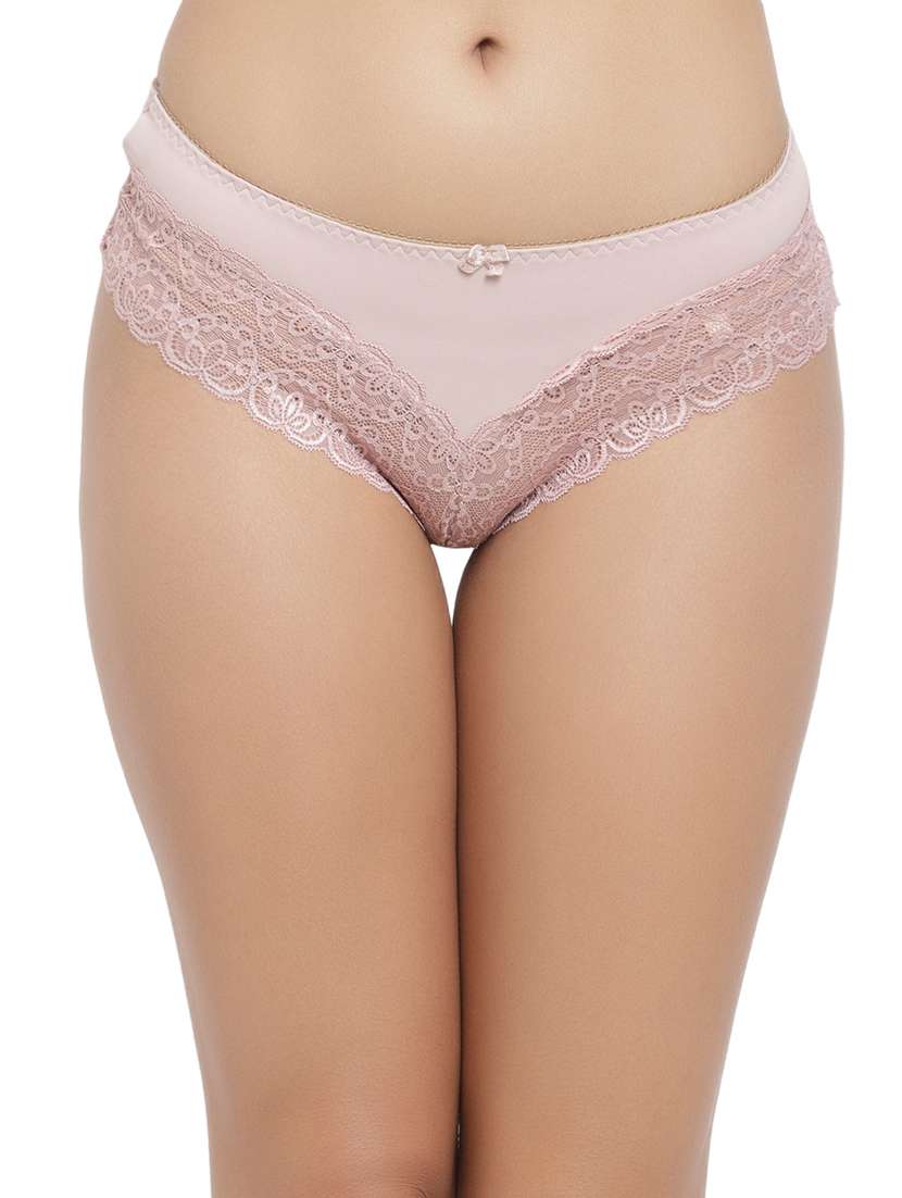 low rise lace detail bikini - 17865766 - Zoom Image - 0