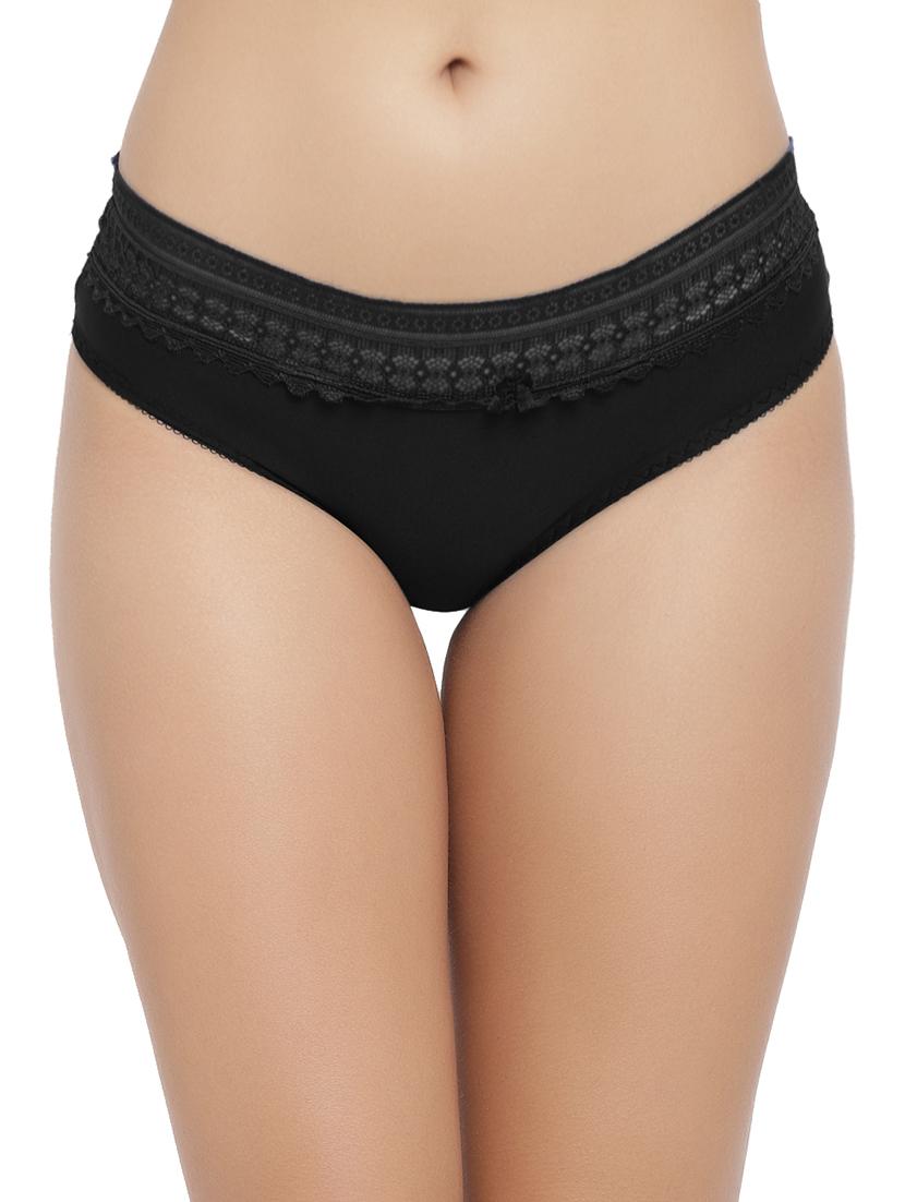 low rise lace detail bikini - 17865769 - Zoom Image - 0