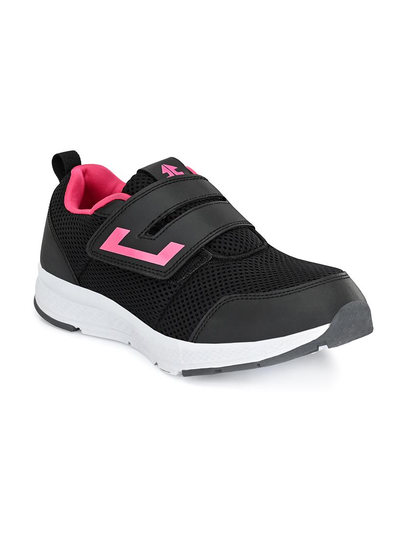 black mesh slip on sports shoes - 17865845 -  Zoom Image - 0