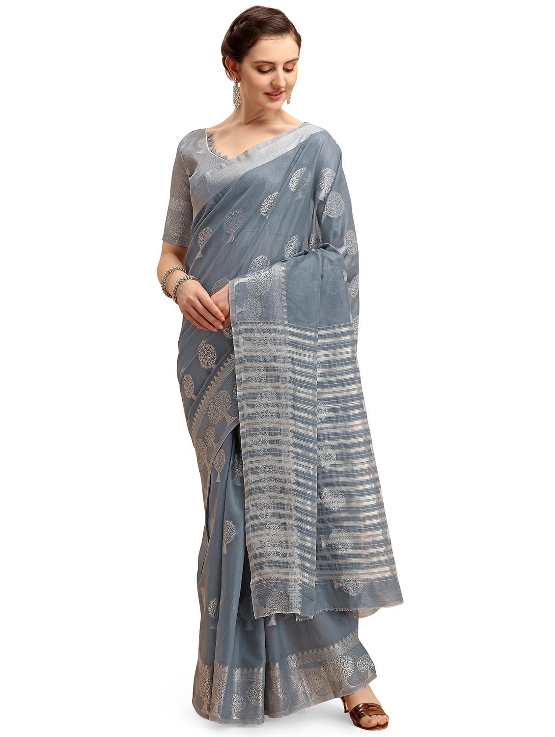 zari work banarasi saree - 17870986 - Zoom Image - 0