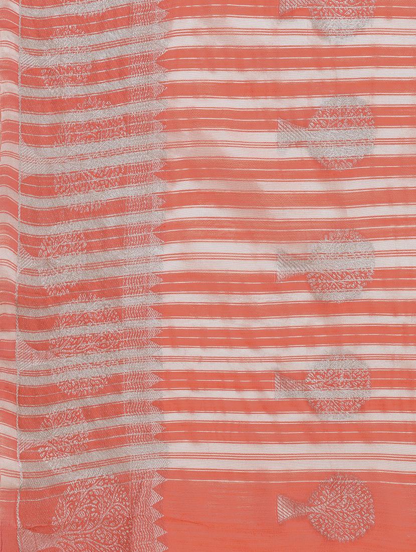 zari work banarasi saree with blouse - 17870988 - Standard Image - 3