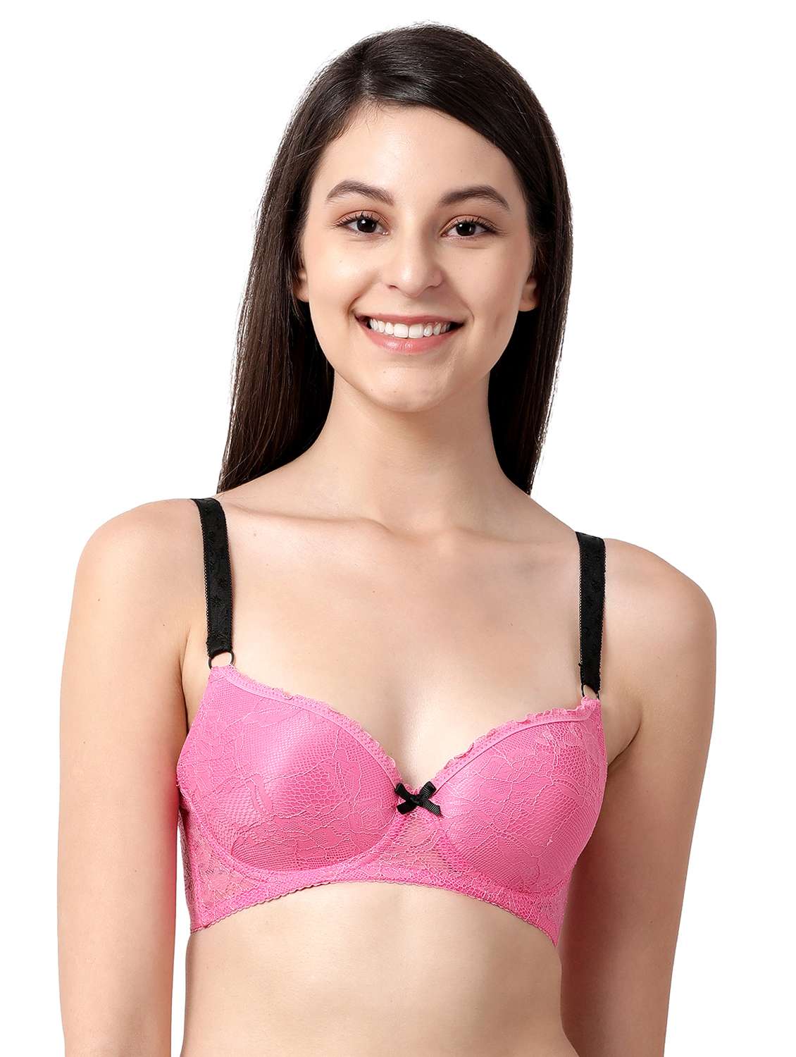 set of 2 solid t-shirt bra - 17872590 -  Standard Image - 3
