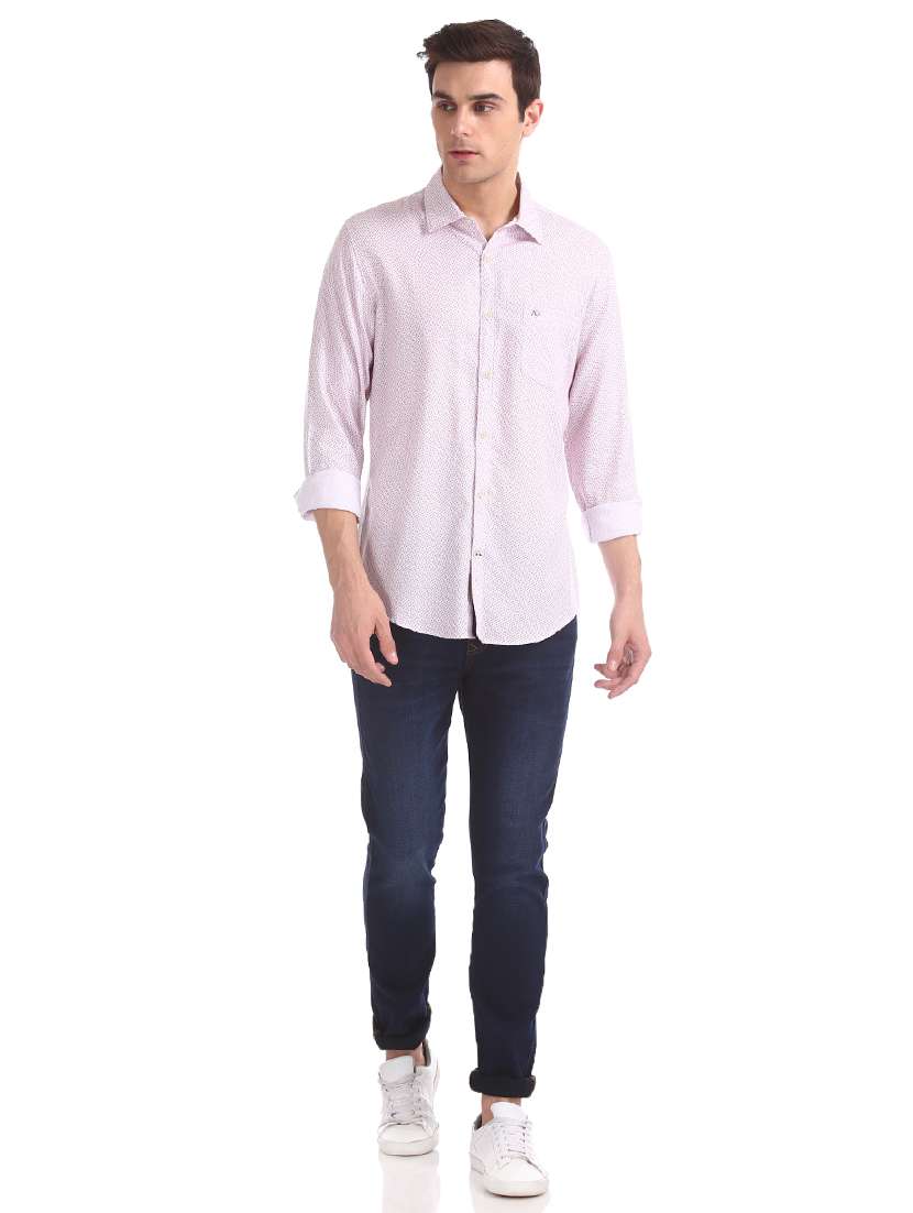 blue light washed denim jeans - 17873775 - Standard Image - 3