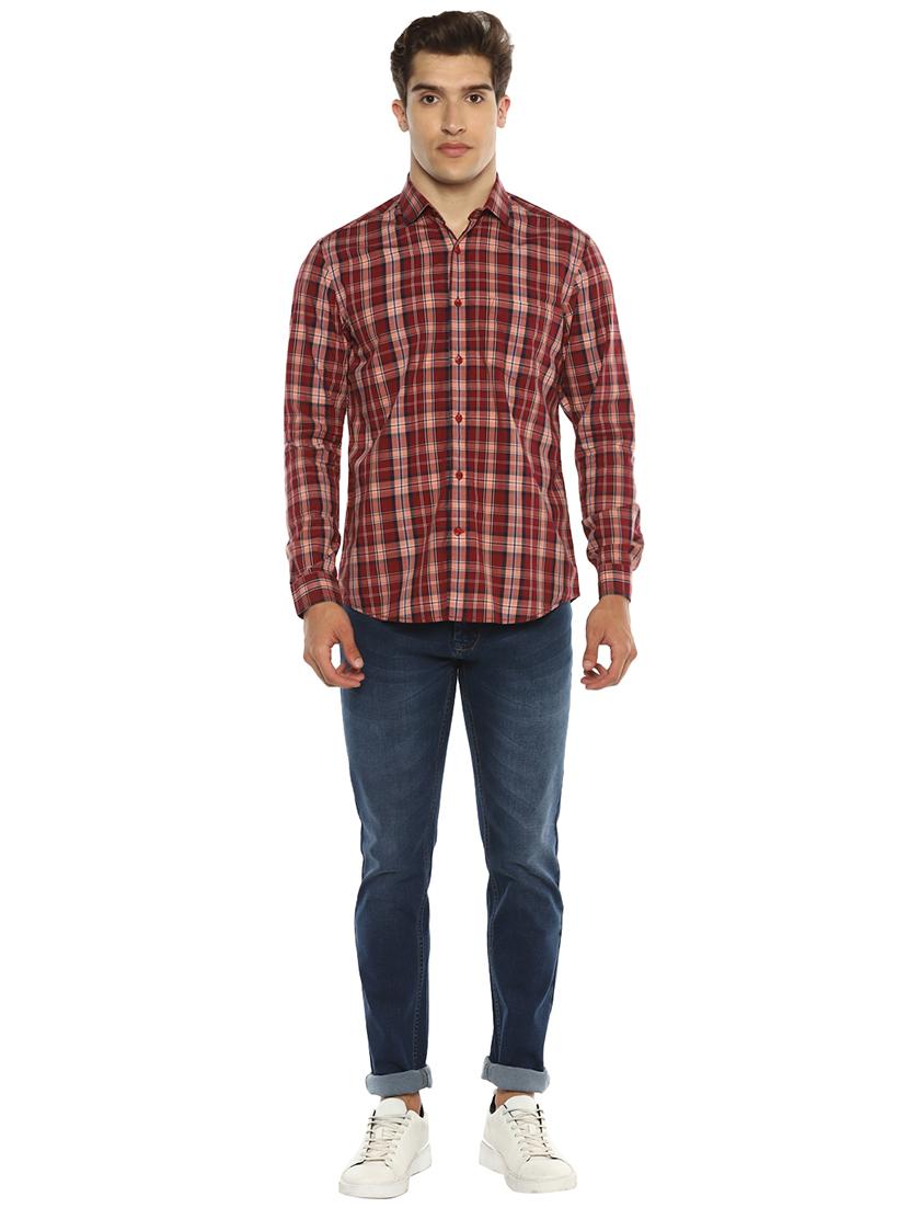 dark blue light washed denim jeans - 17874270 - Standard Image - 3