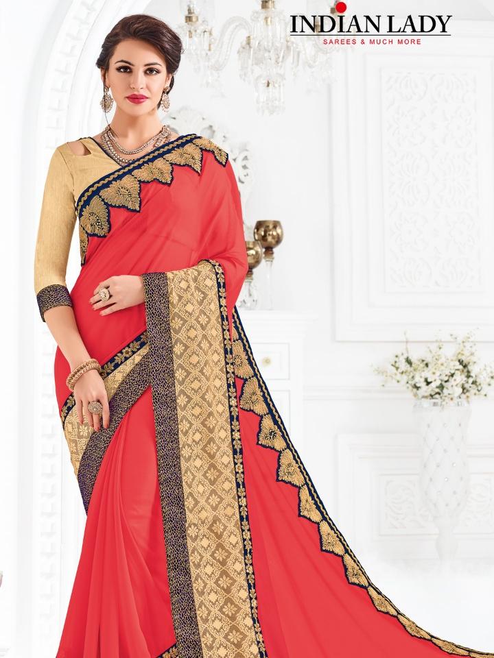 designer saree - 17874300 - Standard Image - 3