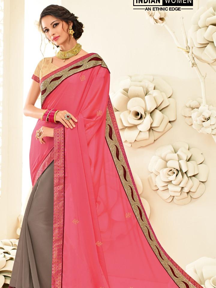 designer saree - 17874300 - Standard Image - 5