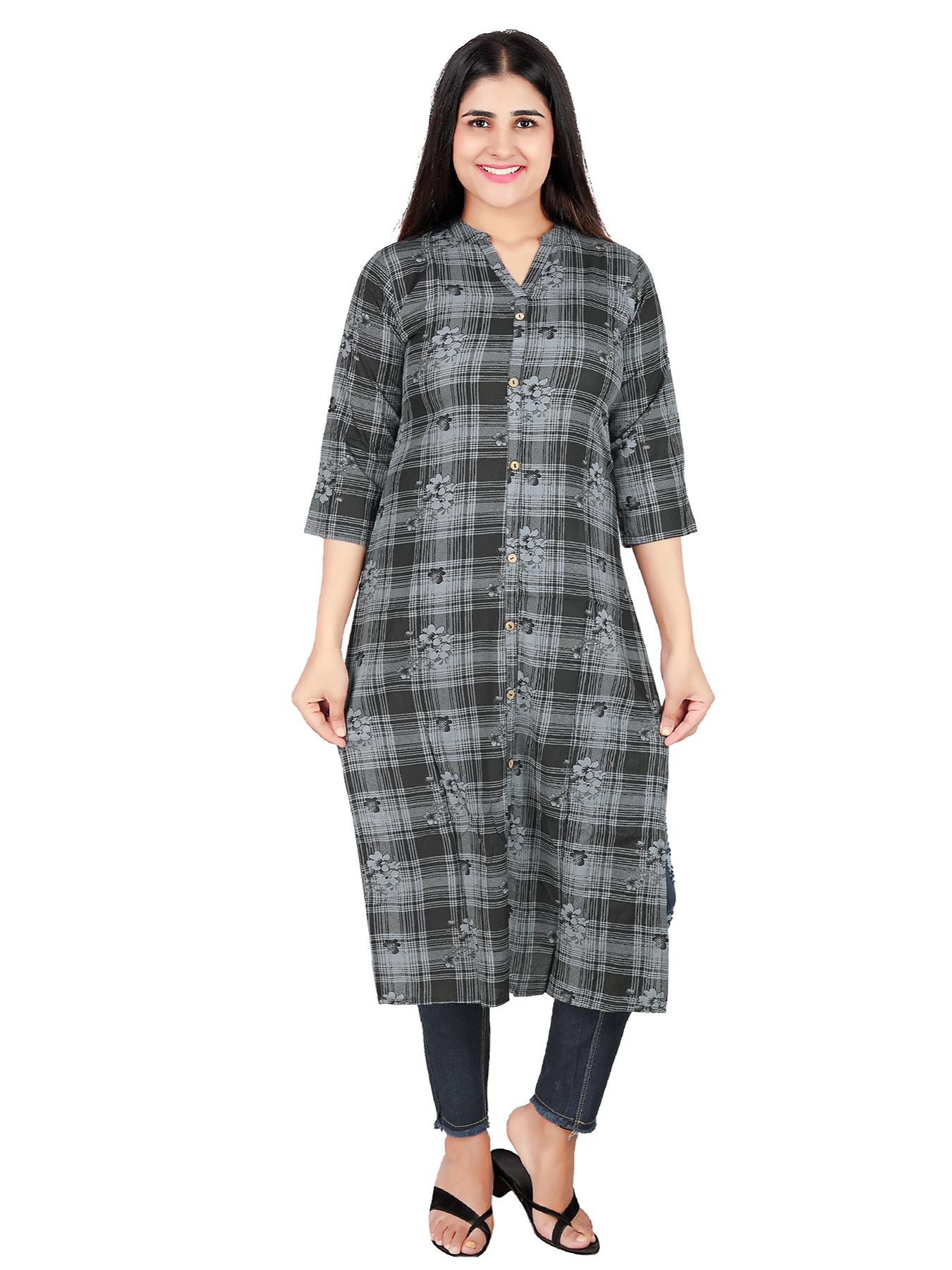 high quality a line rayon long - 17874303 - Standard Image - 3