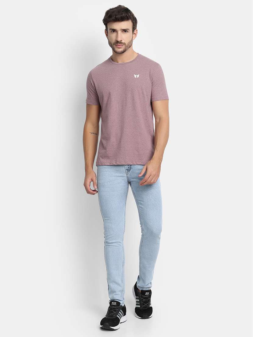 mens slim fit plain jeans - 17874813 - Standard Image - 3