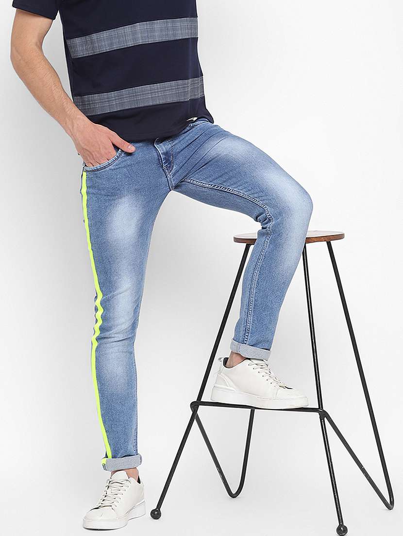 mens skinny fit plain jeans - 17874814 -  Standard Image - 3