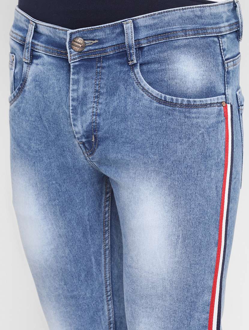 mens slim fit plain jeans - 17874815 -  Standard Image - 5
