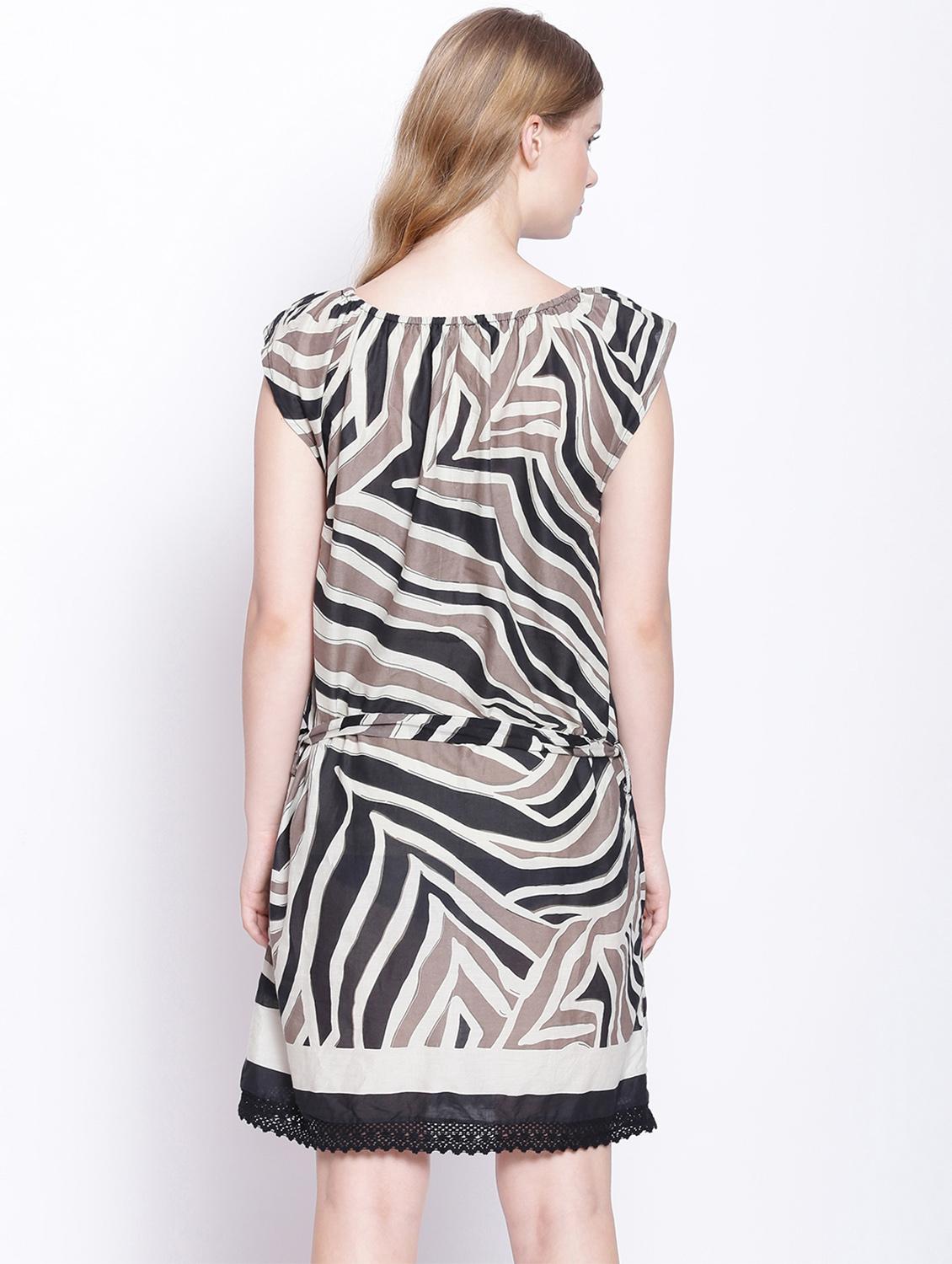 women's self design dress - 17875193 - Standard Image - 3