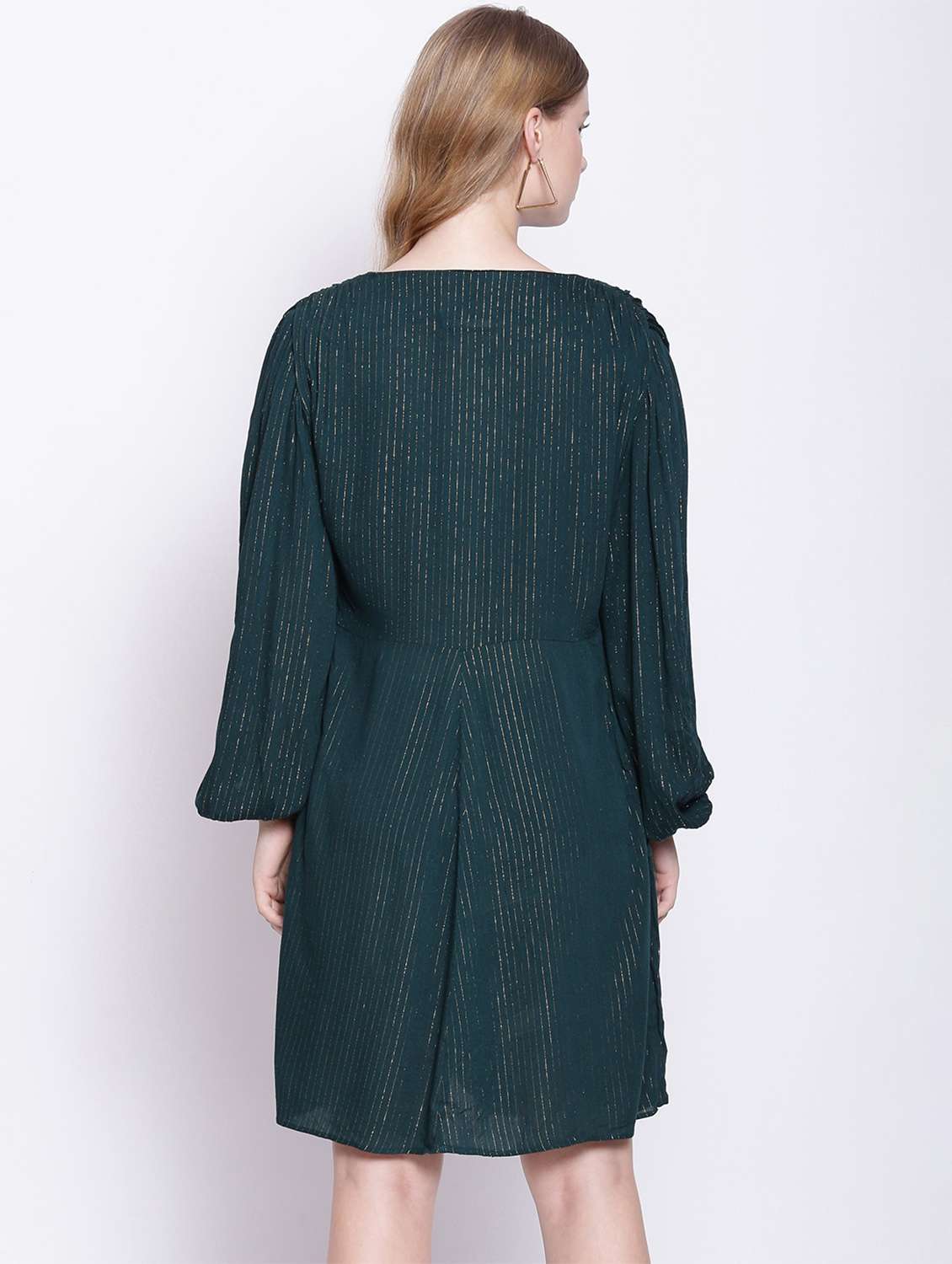 women's belted striped dress - 17875198 - Standard Image - 3