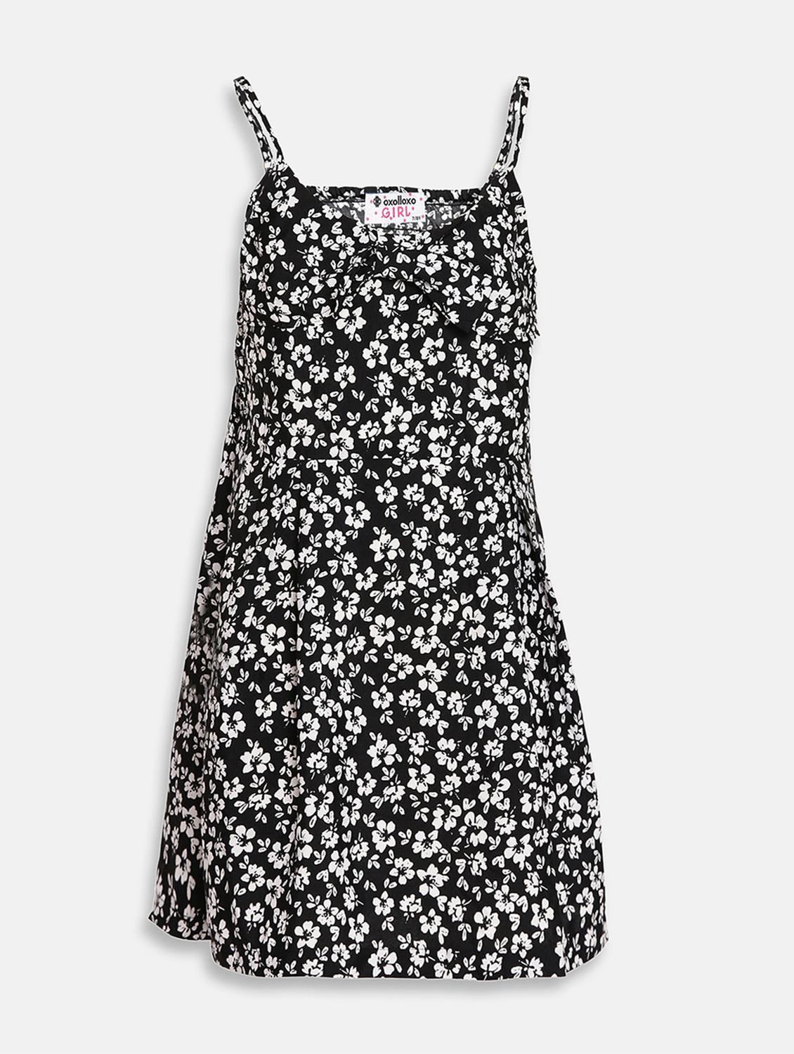 girls square neck sleeveless frock - 17875317 -  Zoom Image - 0