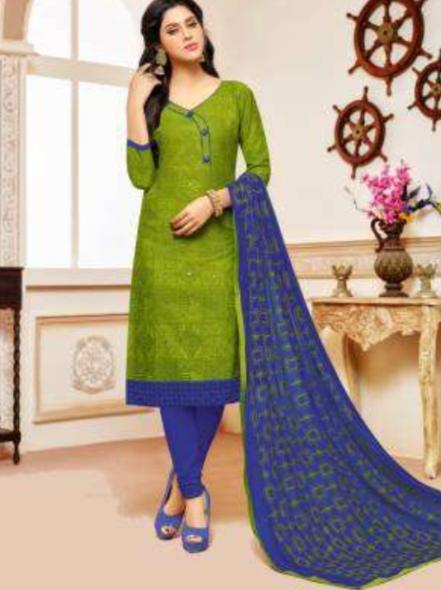 embroidered suit for women - 17881939 - Zoom Image - 0
