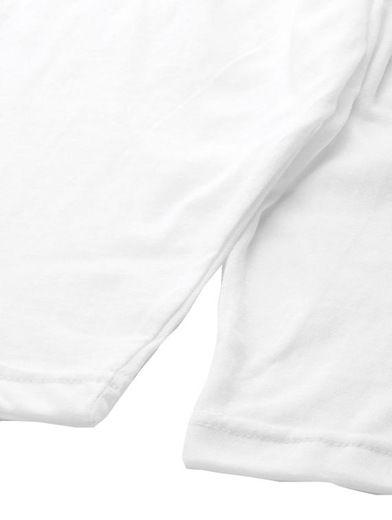 white solid shorts - 17882607 - Standard Image - 3