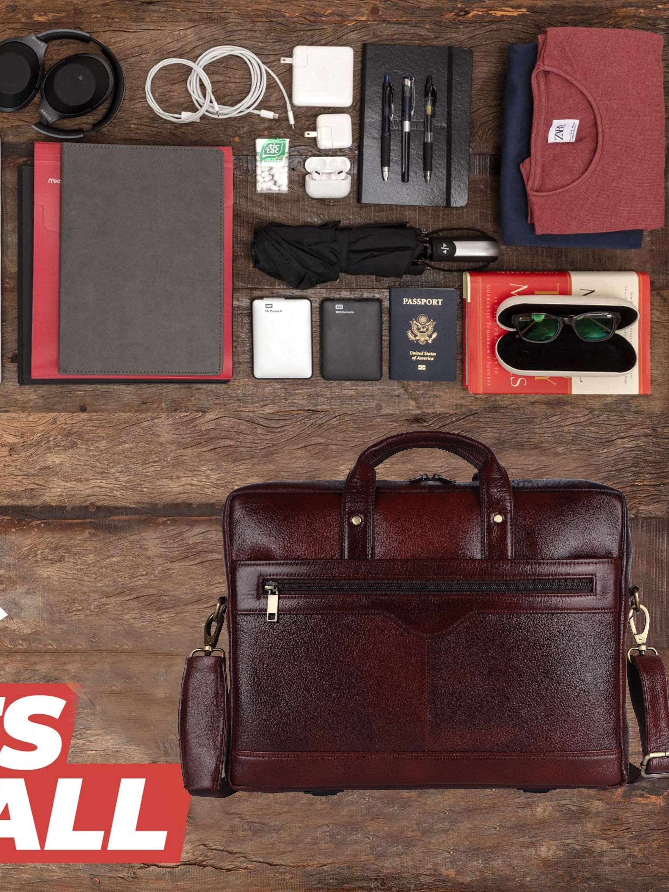 description the laptop briefcase bag is - 17885601 - Standard Image - 5