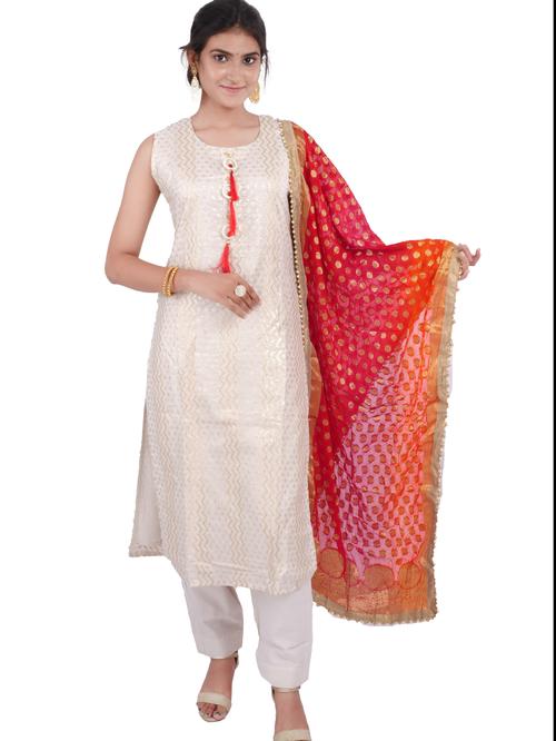 this beautiful kurta set comes from - 17885848 - Standard Image - 0