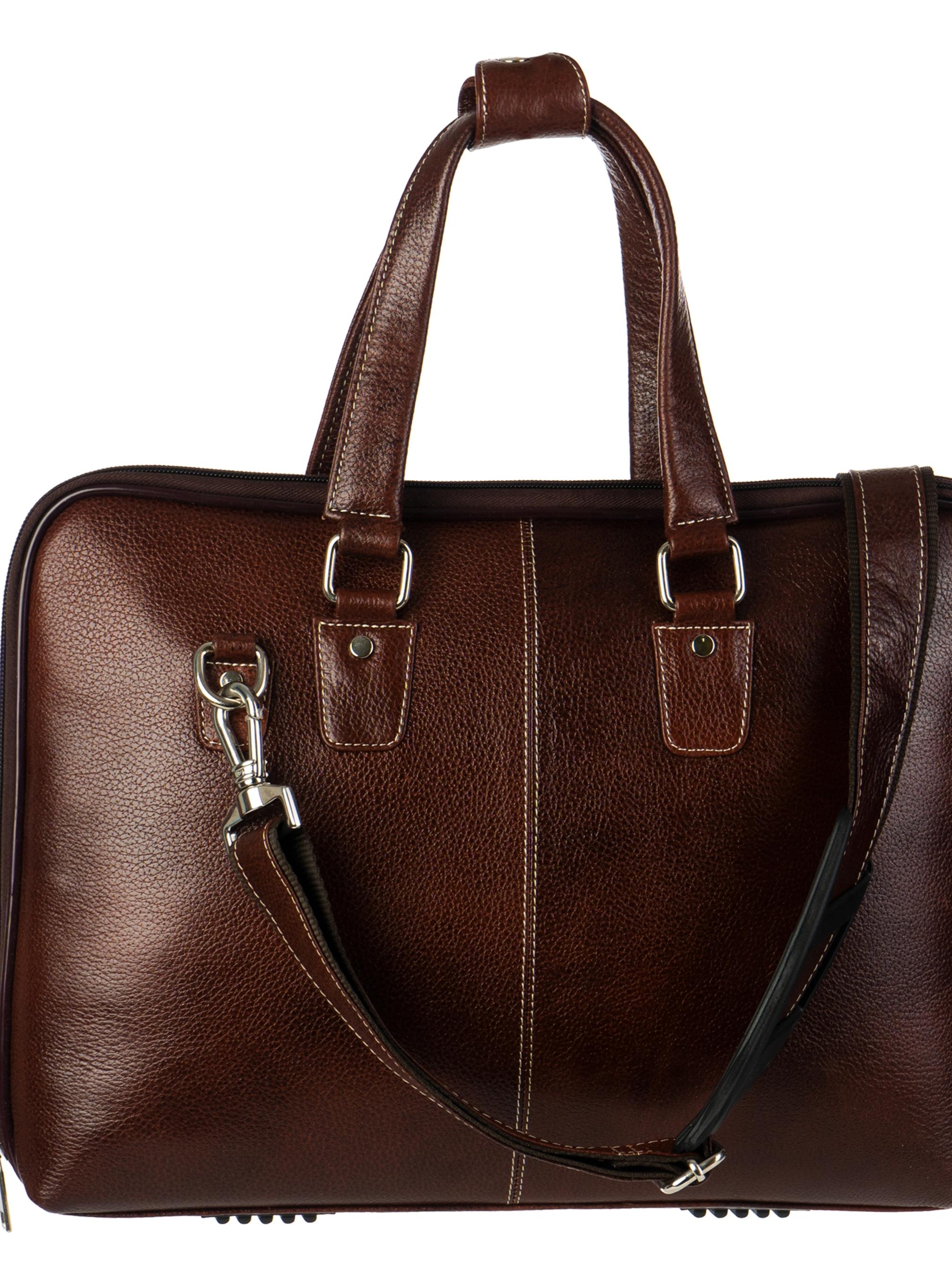 fashion villa presents leather messenger laptop - 17886309 - Zoom Image - 0