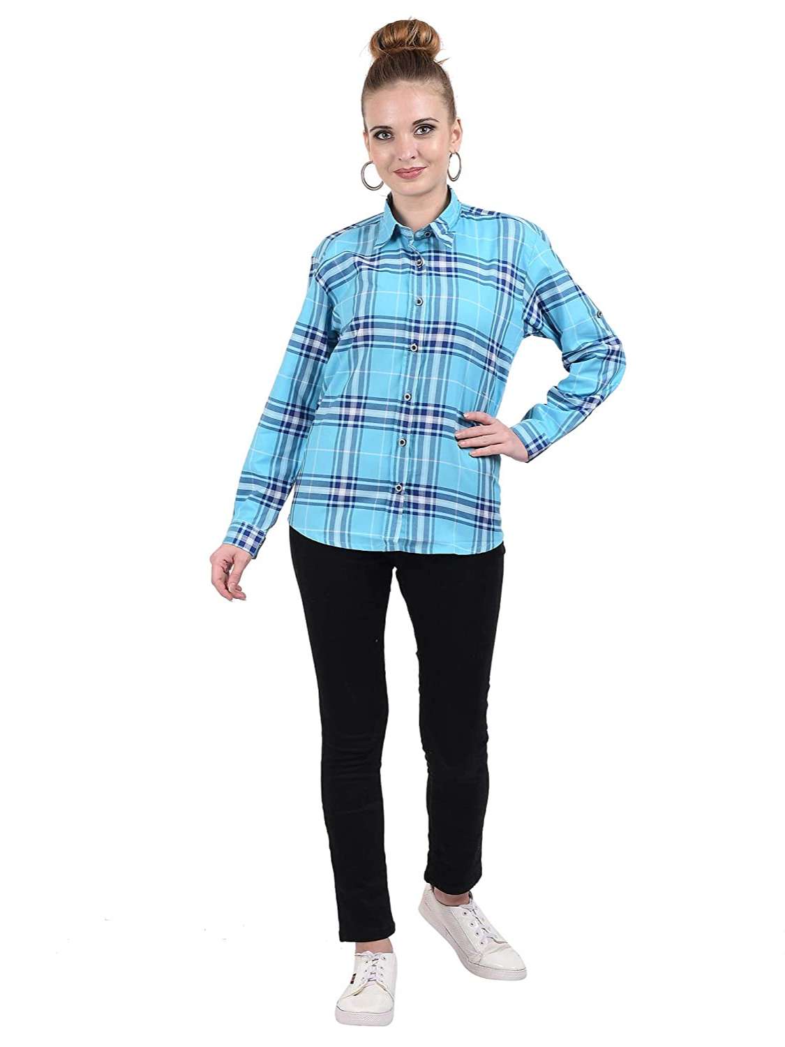 presented blossom cotton shirt for women  - 17886325 -  Standard Image - 3
