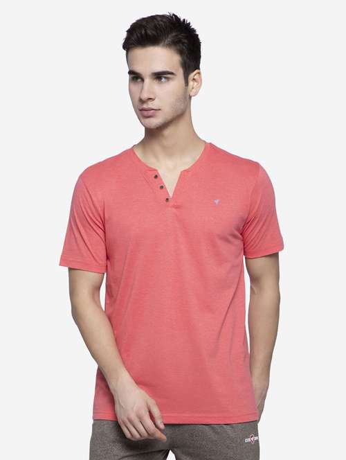 pink solid t-shirt - 17887405 - Standard Image - 0