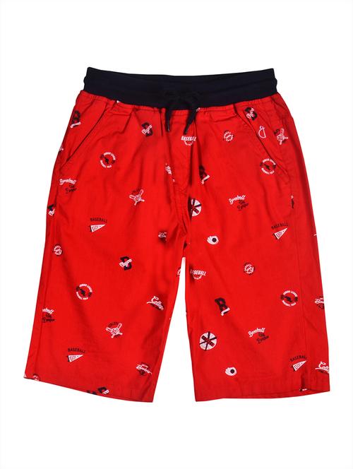 red printed three fourth - 17887481 -  Standard Image - 0