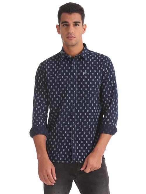 mens florals casual shirt - 17888699 - Standard Image - 0